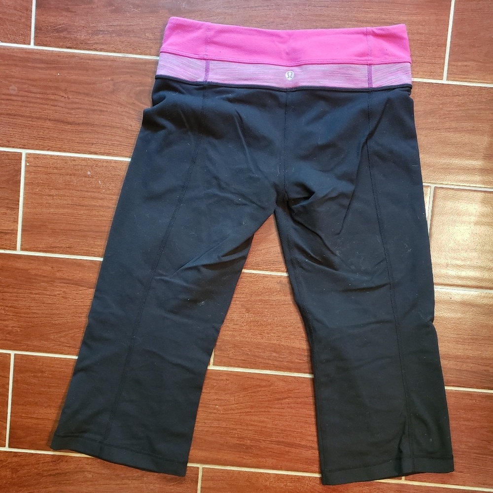 Lululemon Reversable Crop Yoga Pants
